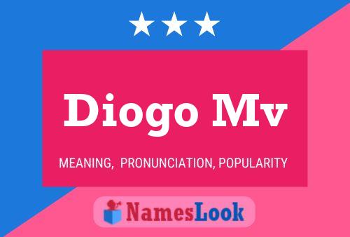 Diogo Mv Name Poster