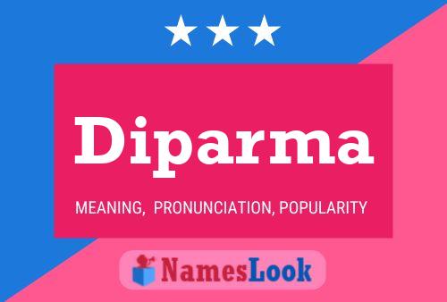 Diparma Name Poster