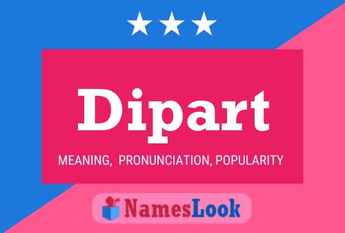 Dipart Name Poster