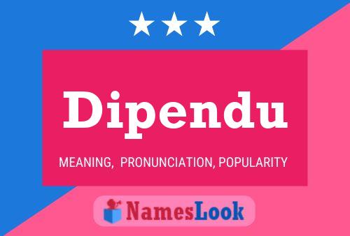 Dipendu Name Poster