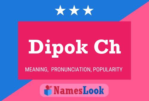 Dipok Ch Name Poster