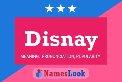 Disnay Name Poster