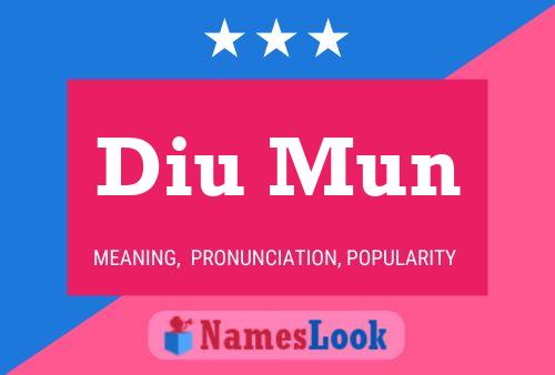 Diu Mun Name Poster