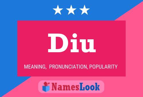 Diu Name Poster