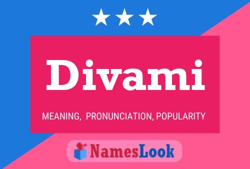 Divami Name Poster