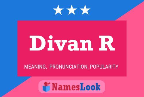 Divan R Name Poster