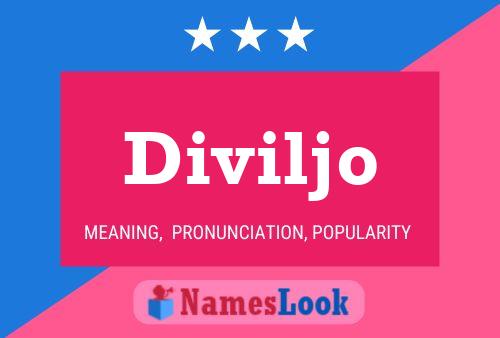 Diviljo Name Poster