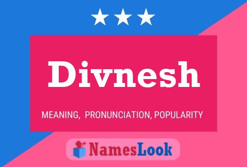 Divnesh Name Poster