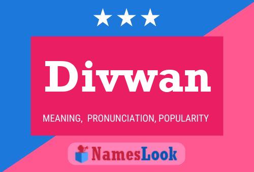 Divwan Name Poster