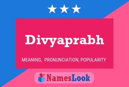 Divyaprabh Name Poster