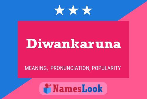 Diwankaruna Name Poster