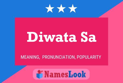 Diwata Sa Name Poster