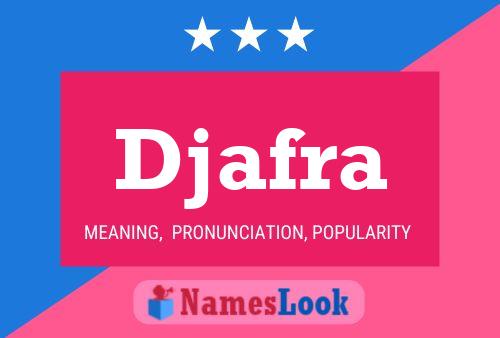 Djafra Name Poster