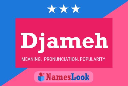 Djameh Name Poster