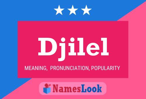 Djilel Name Poster