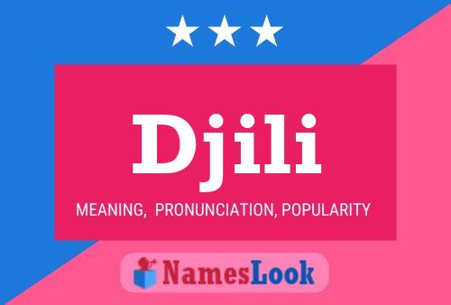 Djili Name Poster