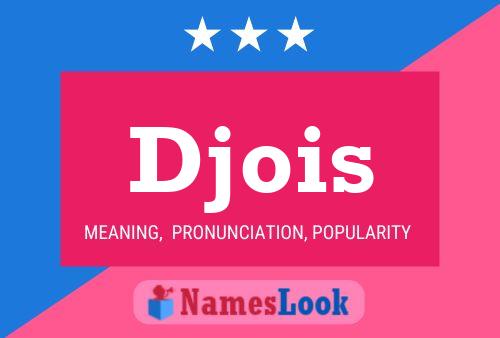 Djois Name Poster