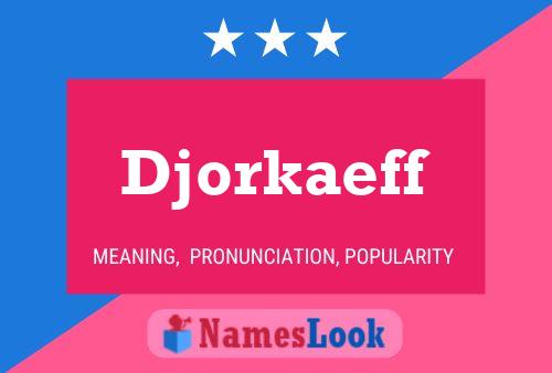 Djorkaeff Name Poster