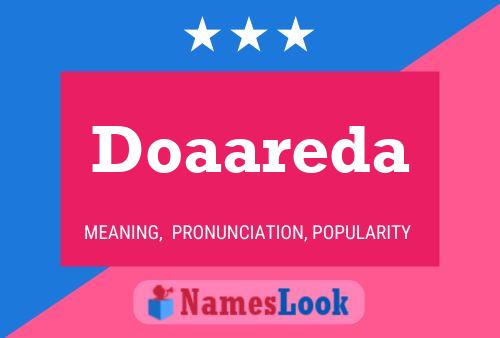 Doaareda Name Poster