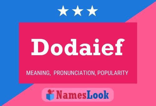 Dodaief Name Poster