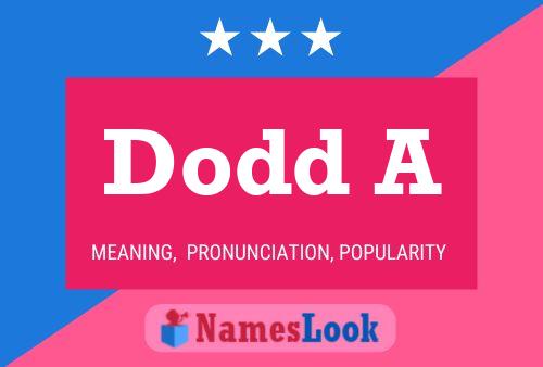 Dodd A Name Poster