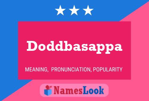 Doddbasappa Name Poster