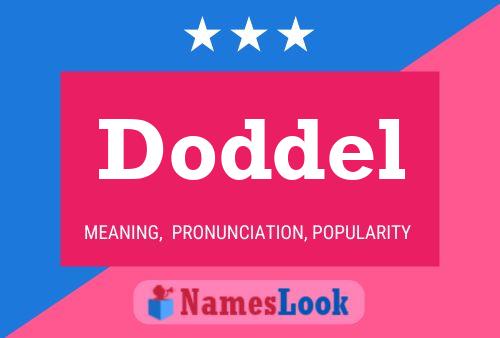 Doddel Name Poster