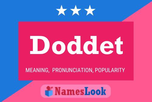 Doddet Name Poster