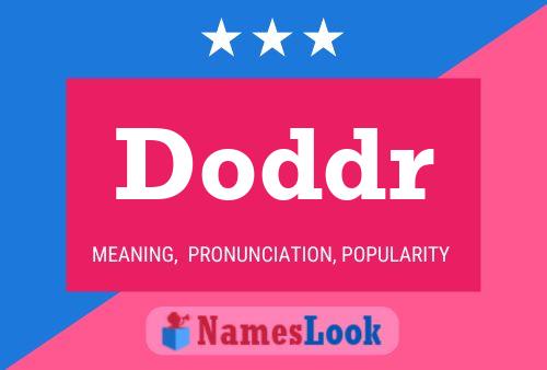 Doddr Name Poster