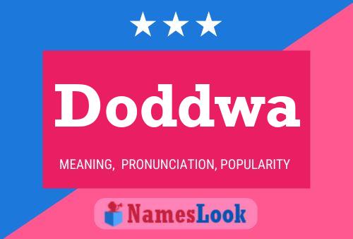 Doddwa Name Poster