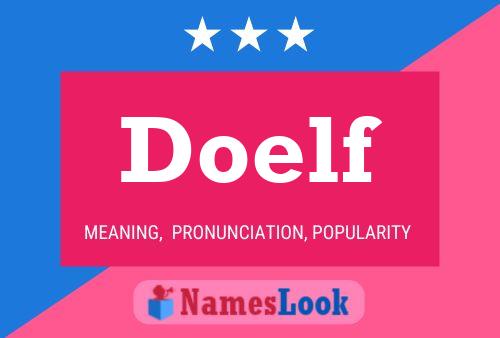 Doelf Name Poster