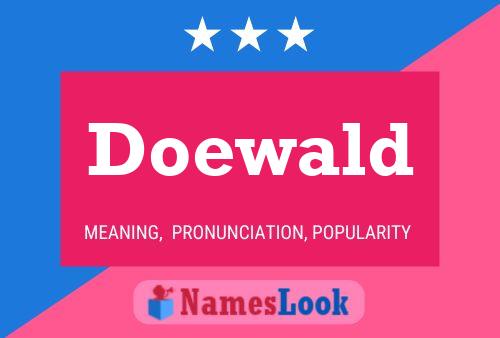 Doewald Name Poster