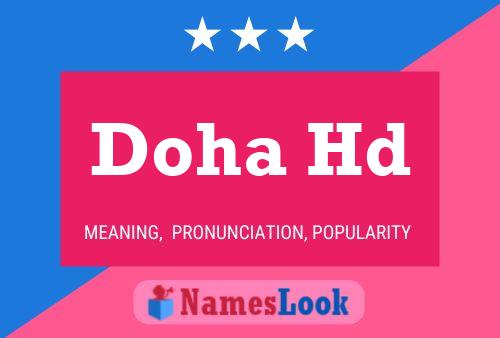 Doha Hd Name Poster