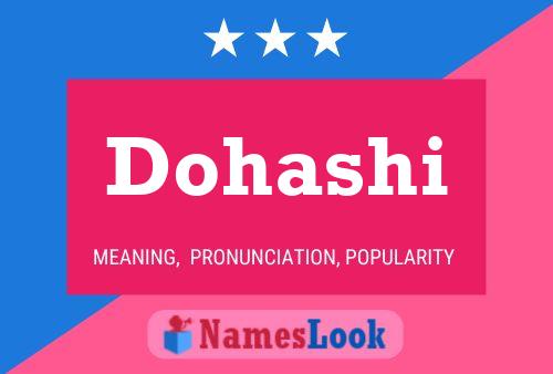 Dohashi Name Poster