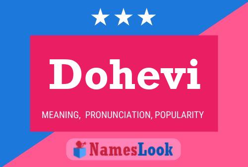 Dohevi Name Poster