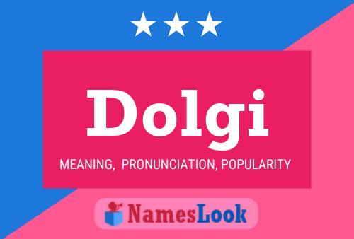 Dolgi Name Poster