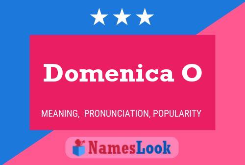 Domenica O Name Poster