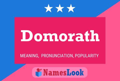 Domorath Name Poster