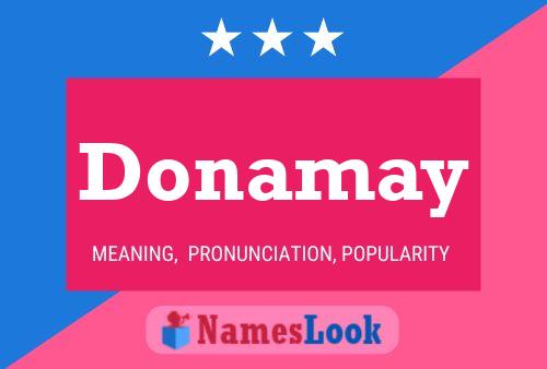 Donamay Name Poster