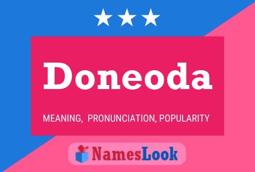 Doneoda Name Poster