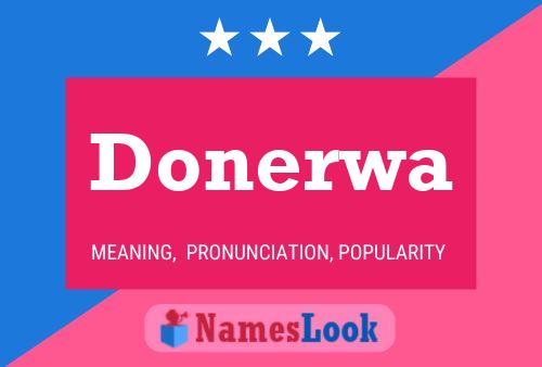 Donerwa Name Poster