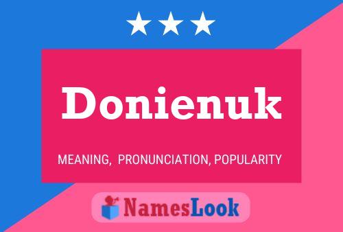 Donienuk Name Poster