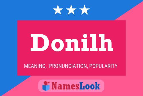 Donilh Name Poster