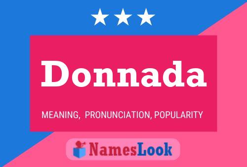 Donnada Name Poster