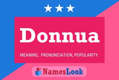 Donnua Name Poster