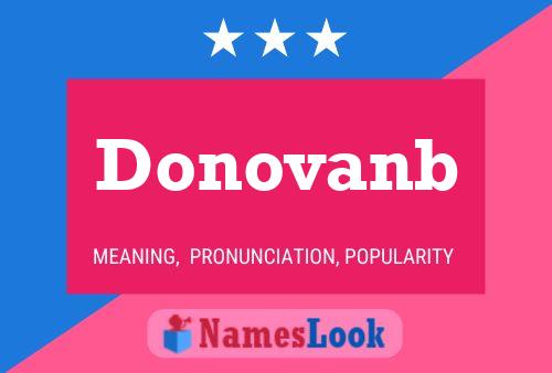 Donovanb Name Poster