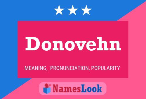 Donovehn Name Poster