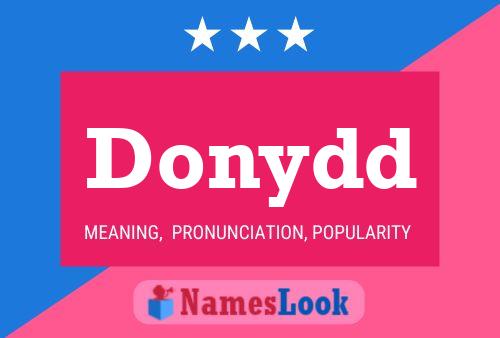 Donydd Name Poster