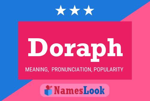 Doraph Name Poster