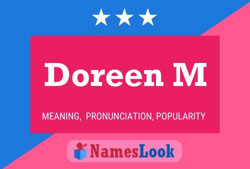 Doreen M Name Poster